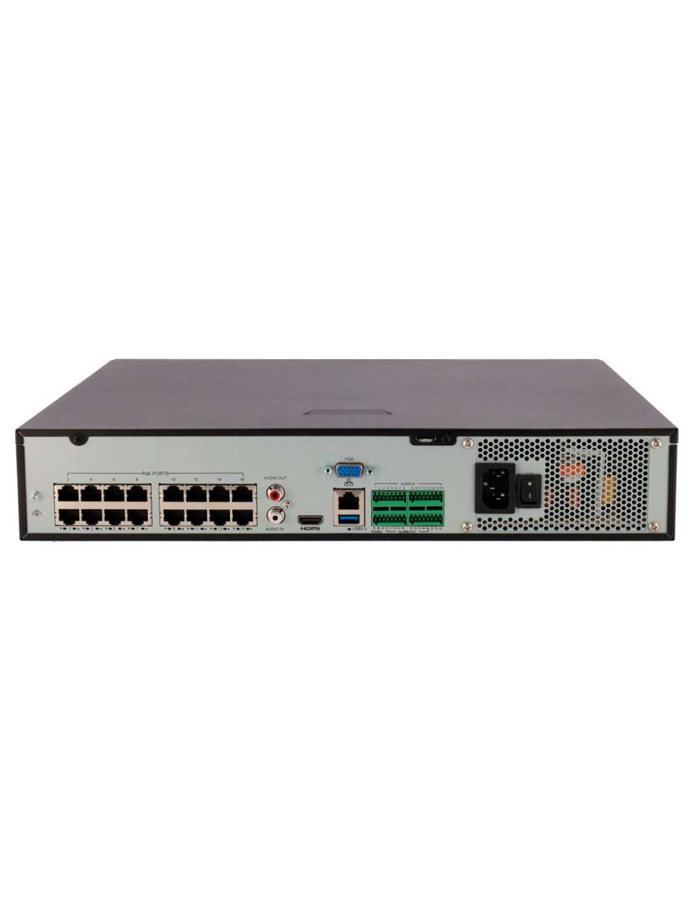 Uniview NVR504-16B-P16-IQ - Enregistreur Vidéo IP 16 Canaux