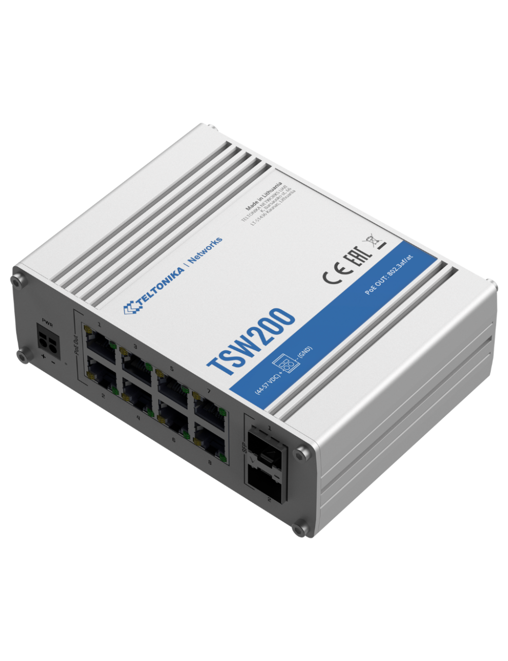 Teltonika TK-TSW200 - Switch PoE industriel