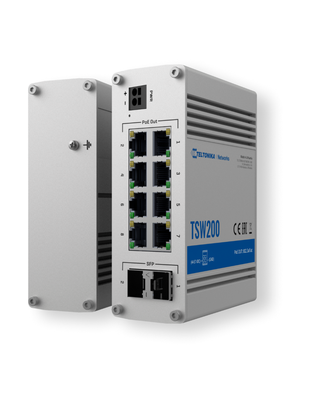 Teltonika TK-TSW200 - Switch PoE industriel