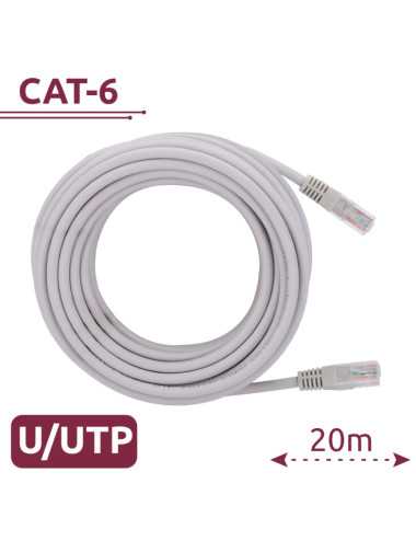 Safire UTP6-H-20W - Câble Ethernet Catégorie 6 20 mètres