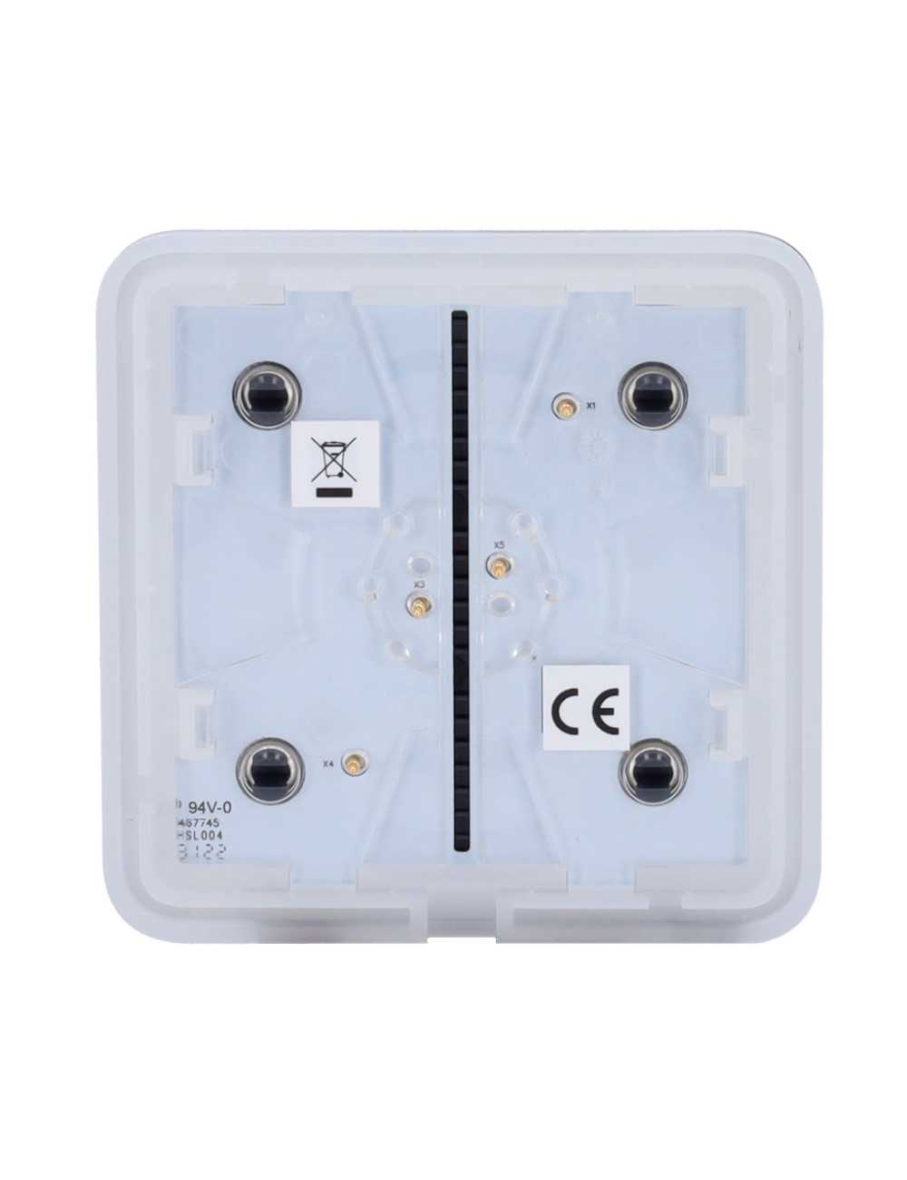 Ajax SoloButton 1G / 2W - Panneau tactile sans contact pour interrupteur