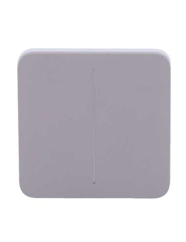 Ajax SoloButton 2-Gang - Panneau tactile sans contact pour interrupteur double