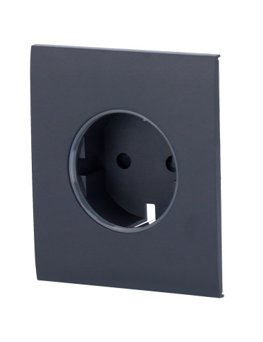 Ajax CenterCover Smart [Type E] - Cache Avant Pour Prise Intelligente