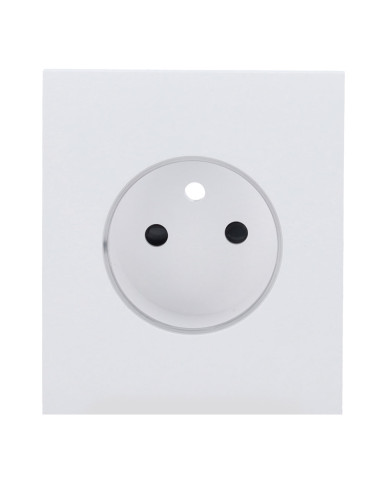 Ajax CenterCover Smart [Type E] - Cache Avant Pour Prise Intelligente
