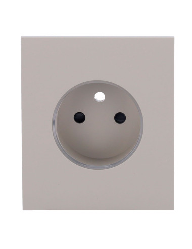 Ajax CenterCover Smart [Type E] - Cache Avant Pour Prise Intelligente