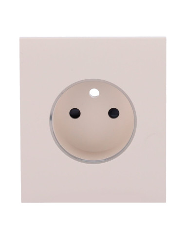 Ajax CenterCover Smart [Type E] - Cache Avant Pour Prise Intelligente