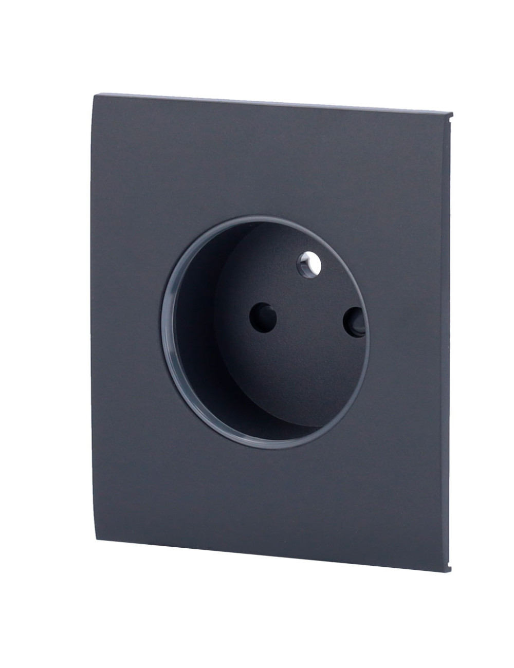 Ajax CenterCover Smart [Type E] - Cache Avant Pour Prise Intelligente