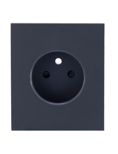 Ajax CenterCover Smart [Type E] - Cache Avant Pour Prise Intelligente
