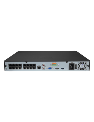 Uniview NVR302-16S2-P16 - Enregistreur Vidéo IP 16 Canaux