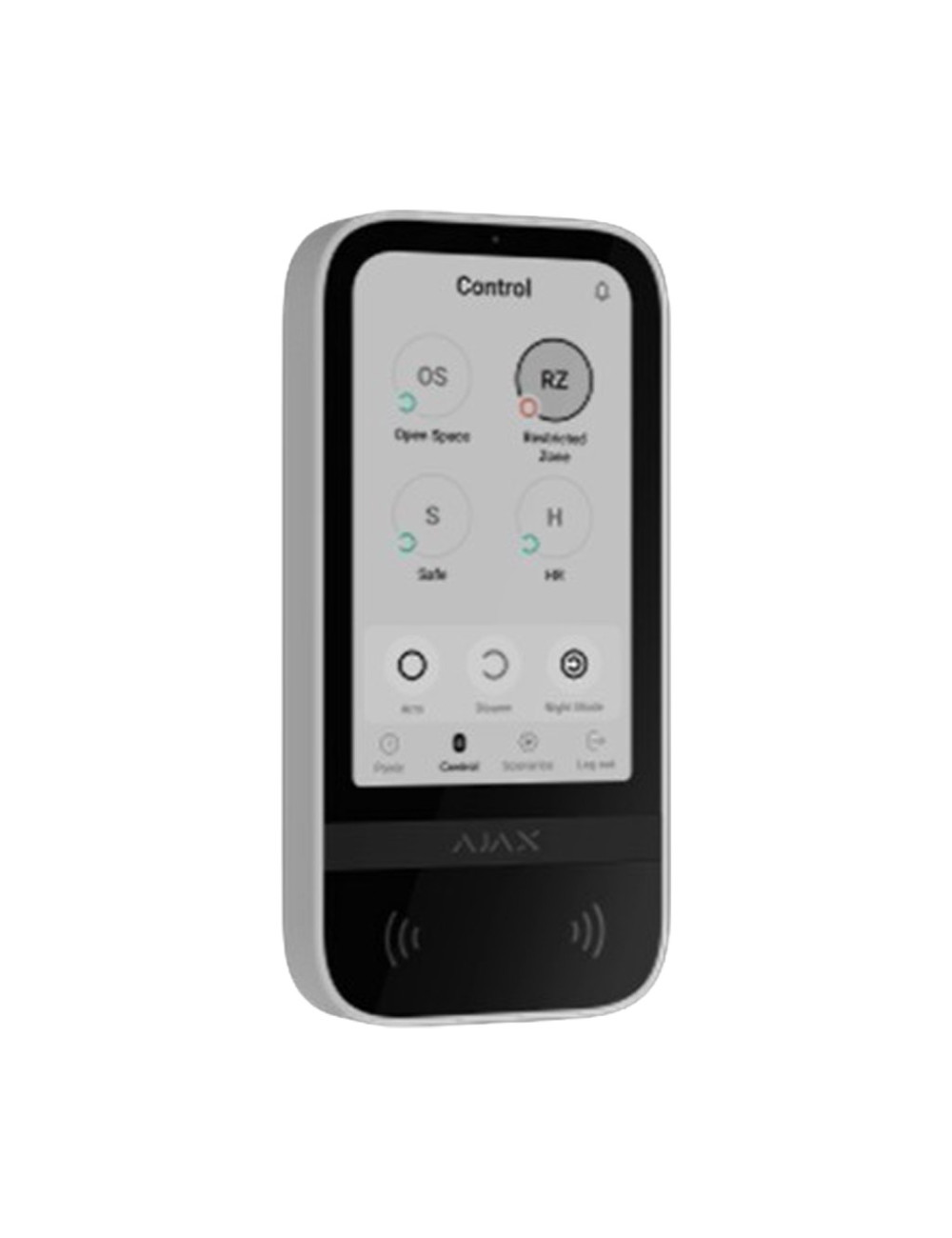 Ajax KeyPad TouchScreen Fibra – Clavier Tactile Filaire Sécurisé