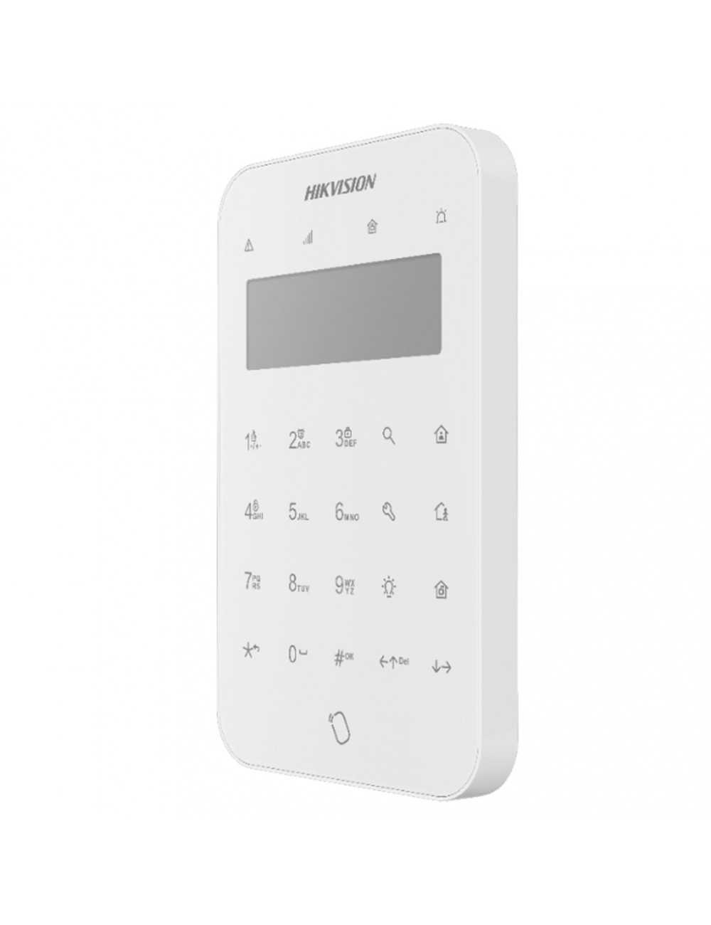 Hikvision DS-PK1-LT-WE - Clavier Sans Fil avec Écran LCD